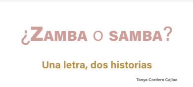 Zamba o Samba?